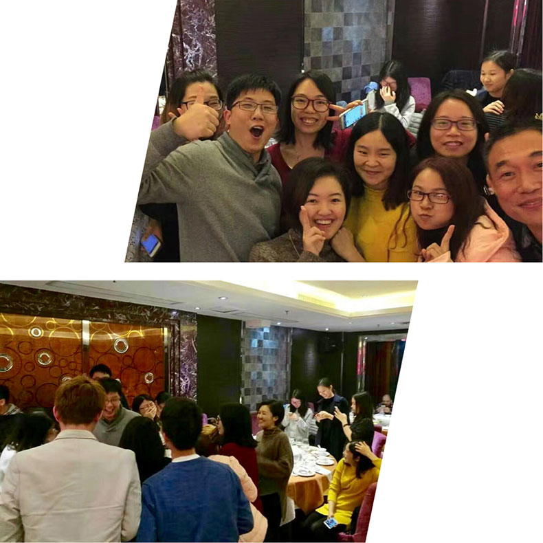 柏爾斯年會同事合影留戀